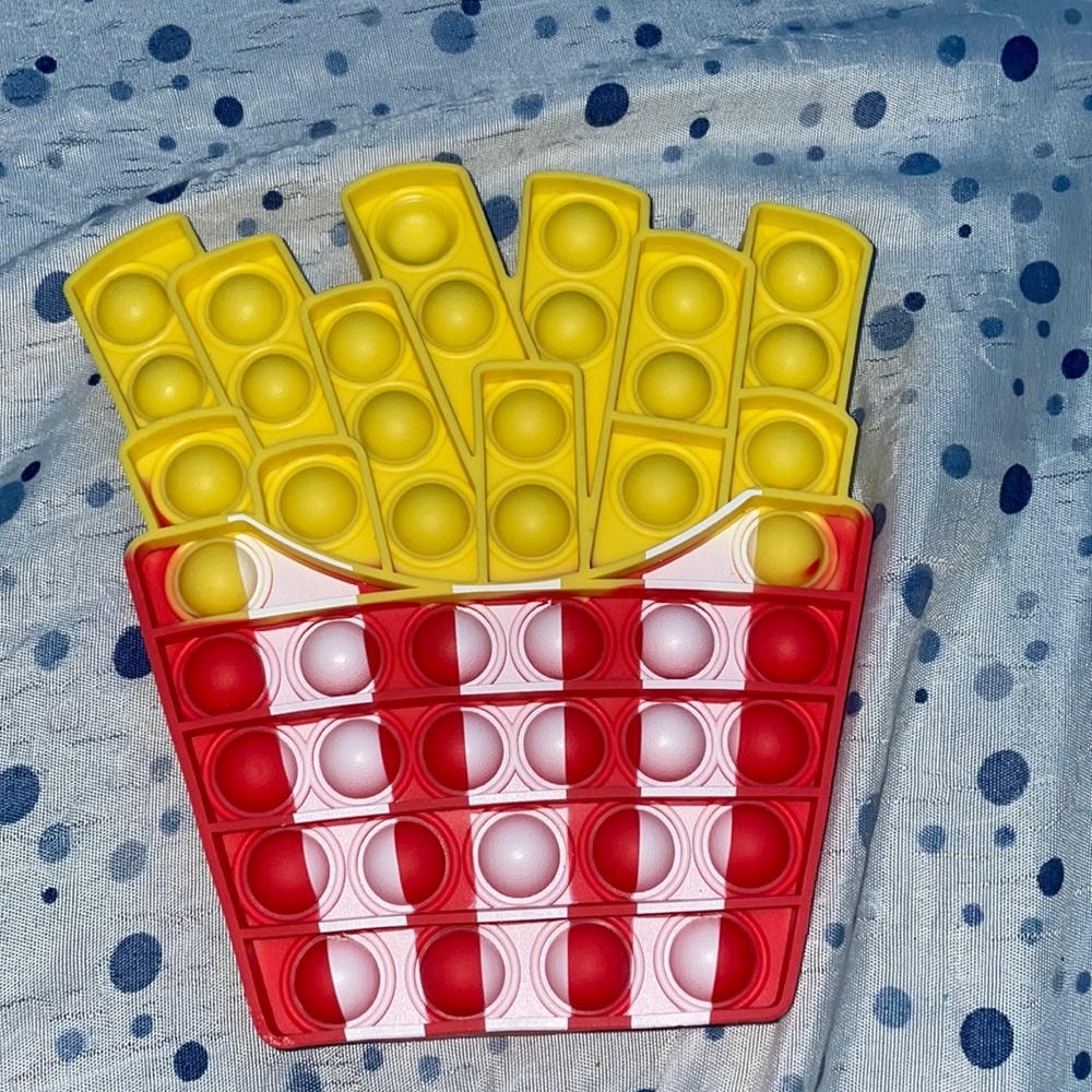 Pop it ( red yellow and white )